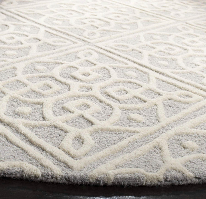 Hand Tufted Round Wool Carpet