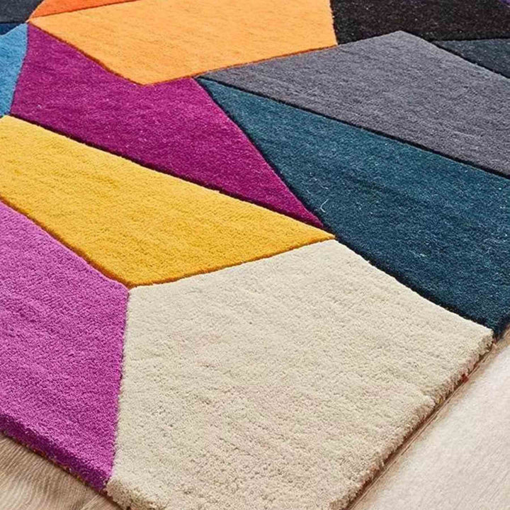 Hand Tufted Woolen Modern Thick Carpet