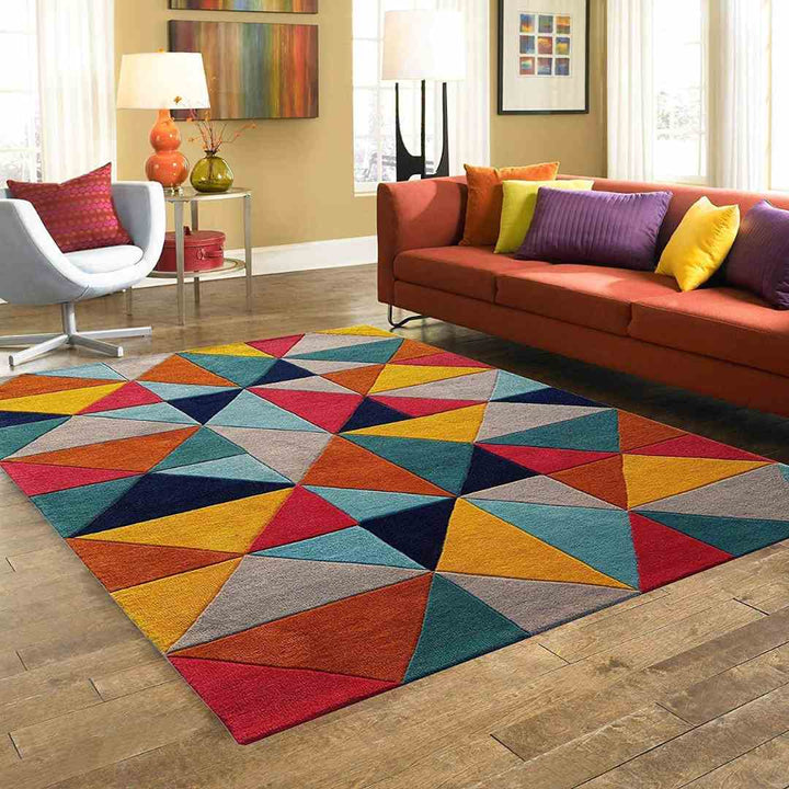 Handmade Modern Triangle Shade Carpet – Carpets Kart